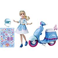 Disney Princess Muñeca Cenicienta Y Scooter- Multicolor- (Hasbro E89375L0)